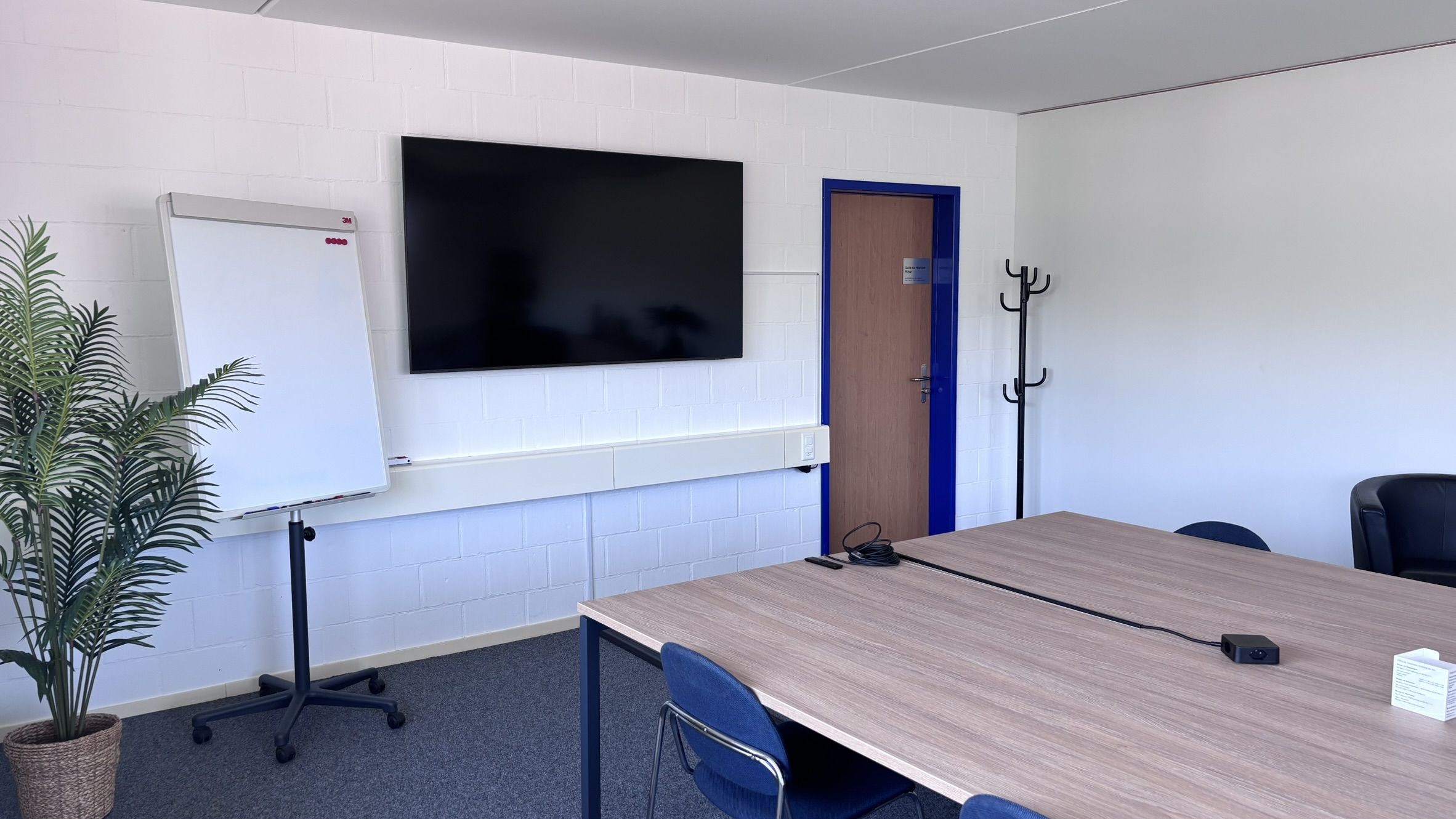 Télévision murale Smart TV dans la Salle Nova